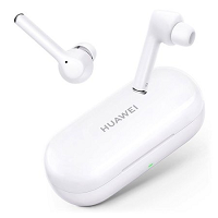 Huawei FreeBuds 3i - Auriculares inalámbricos con micro - en oreja - Bluetooth - cancelación de sonido activo - blanco cerámica