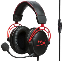 HyperX Cloud - Alpha - Gaming - Headset - Red - Wired