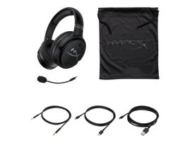 HyperX Cloud Orbit S - Auricular - tamaño completo - cableado - conector de 3,5 mm, USB-C - negro