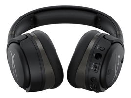 HyperX Cloud Orbit S - Auricular - tamaño completo - cableado - conector de 3,5 mm, USB-C - negro