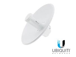 PowerBeam airMAX M5, hasta 150 Mbps, frecuencia 5 GHz (5170-5875 MHz) con antena tipo plato de 25 dBi