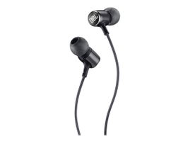 JBL LIVE 100 - Auriculares internos con micro - en oreja - cableado - conector de 3,5 mm - negro