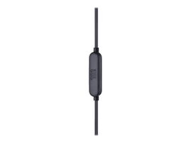 JBL LIVE 100 - Auriculares internos con micro - en oreja - cableado - conector de 3,5 mm - negro