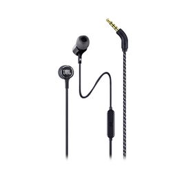 JBL LIVE 100 - Auriculares internos con micro - en oreja - cableado - conector de 3,5 mm - negro