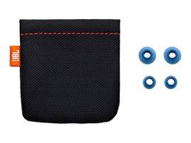 JBL LIVE 100 - Auriculares internos con micro - en oreja - cableado - conector de 3,5 mm - azul