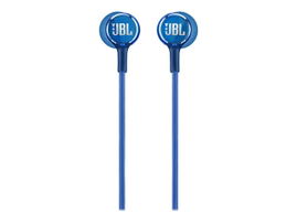 JBL LIVE 100 - Auriculares internos con micro - en oreja - cableado - conector de 3,5 mm - azul