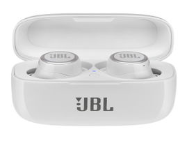 JBL LIVE 300TWS - Auriculares inalámbricos con micro - en oreja - Bluetooth - blanco brillante