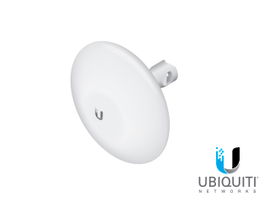 NanoBeam airMAX M5 CPE, hasta 150 Mbps, 5 GHz (5150 - 5875 MHz) con antena integrada de 16 dBi NanoBeam airMAX M5 CPE, hasta 150 Mbps, 5 GHz (5150 - 5875 MHz) con antena integrada de 16 dBi