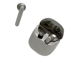 Audífonos Bluetooth  JBL T220TWS Plateados - 19 horas de reproducción combinada