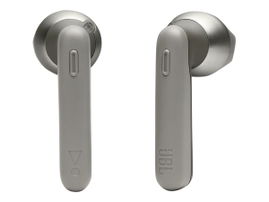 Audífonos Bluetooth  JBL T220TWS Plateados - 19 horas de reproducción combinada