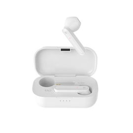 Klip Xtreme - KTE-005WH - Earphones - Para Home audio / Para Portable electronics / Para Tablet / Para Cellular phone - Wireless - TWS White 12hr