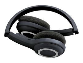 Logitech H600 - Auricular - en oreja - 2,4 GHz - inalámbrico