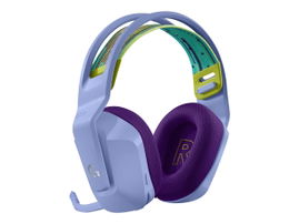 Logitech G733 LIGHTSPEED Wireless RGB Gaming Headset - Auricular - 7.1 canales - tamaño completo - 2,4 GHz - inalámbrico - lila
