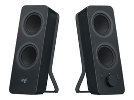 Logitech Z207 Bluetooth Computer Speakers - Altavoces - para PC - canal 2.0 - inalámbrico - Bluetooth - 5 vatios (Total) - negro