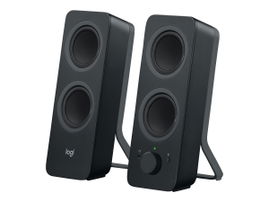 Logitech Z207 Bluetooth Computer Speakers - Altavoces - para PC - canal 2.0 - inalámbrico - Bluetooth - 5 vatios (Total) - negro