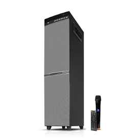 Klip Xtreme KFS-500 - Speaker system - Black / Black/gray - Floorstanding