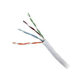 Bobina de cable de 305 metros, UTP Cat5e,de color blanco, UL, CM, probado a 350 Mhz, para aplicaciones de CCTV / redes de datos/ IP megapixel / control RS485 Bobina de cable de 305 metros, UTP Cat5e,de color blanco, UL, CM, probado a 350 Mhz, para aplicaciones de CCTV / redes de datos/ IP megapixel / control RS485