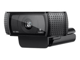 Logitech HD Pro Webcam C920 - Webcam - color - 1920 x 1080 - audio - USB 2.0 - H.264