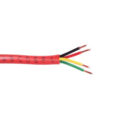 Bobina de alambre de 305 metros , de 2 pares calibre 22, rojo color, tipo, FPL- CL2  para aplicaciones en sistemas de detección de incendio y sistemas de evacuación.