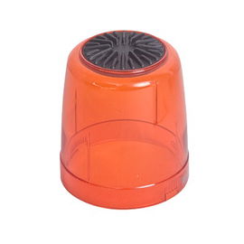 Amber dome, for CO-220 (Requires Fresnel Lens) Amber dome, for CO-220 (Requires Fresnel Lens)