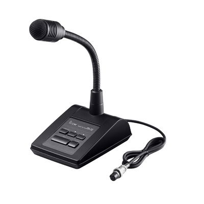 Desktop Unidirectional Microphone for IC-7100, IC-7300, IC-9100. IC-7600, IC-78, IC-718