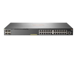 HPE Aruba 2930F 24G PoE+ 4SFP - Conmutador - L3 - Gestionado - 24 x 10/100/1000 (PoE+) + 4 x Gigabit SFP (enlace ascendente) - montaje en rack - PoE+ (370 W)
