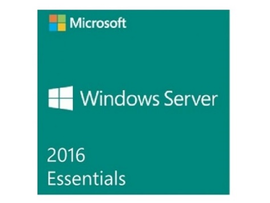 Microsoft Windows Server 2016 Essentials Edition - HPE - Licencia - 1 servidor (hasta 2 procesadores) - OEM - ROK - DVD - con el BIOS bloqueado (Hewlett Packard Enterprise) - Español - EMEA, Americas