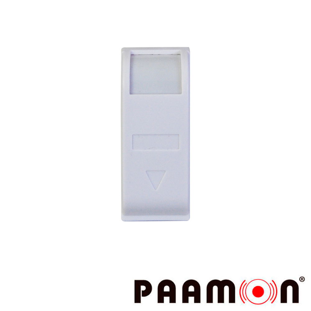 PIR TIPO CORTINA ALAMBRICO PAAMON PM-PIR070 MATERIAL PLASTICO ABS/ PROTECCION HORIZONTAL Y VERTICAL/ PEQUEÑO Y ELEGANTE/ USO EN INTERIOR/ COMPATIBLE CON CUALQUIER SISTEMA DE ALARMA
