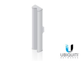 Antena sectorial para radio estaciones base airMAX de 120 grados de cobertura horizontal, 2 GHz (2.3-2.7 GHz) de 15 dBi