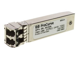 HPE X132 - Módulo de transceptor SFP+ - 10GbE - 10GBase-SR - LC/UPC multi modo - hasta 300 m - 850 nm - para HPE 6120, 6600; ProLiant DL360p Gen8; HPE Aruba 2930F 24, 2930F 48, 5406; CX 10000