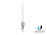 Antena omnidireccional, potente cobertura de 360°, doble polaridad MIMO 2x2, frecuencia 2 GHz (2.35-2.55 GHz) de 10 dBi