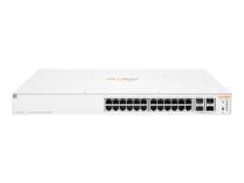 Aruba Instant On 1930 24G Class4 PoE 4SFP/SFP+ 370W Switch - Conmutador - L3 - Gestionado - 24 x 10/100/1000 (PoE) + 4 x 1 Gigabit / 10 Gigabit SFP+ - montaje en rack - PoE (370 W)