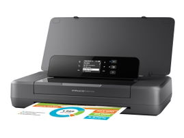 HP Officejet 200 Mobile Printer - Impresora - color - chorro de tinta - A4/Legal - 1200 x 1200 ppp - hasta 20 ppm (monocromo) / hasta 19 ppm (color) - capacidad: 50 hojas - USB 2.0, host USB, Wi-Fi HP Officejet 200 Mobile Printer - Impresora - color - chorro de tinta - A4/Legal - 1200 x 1200 ppp - hasta 20 ppm (monocromo) / hasta 19 ppm (color) - capacidad: 50 hojas - USB 2.0, host USB, Wi-Fi