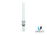 Antena omnidireccional, potente cobertura de 360°, doble polaridad MIMO 2x2, frecuencia 5 GHz (5.45-5.85 GHz) de 13 dBi