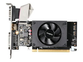 Gigabyte GV-N710D3-2GL - Tarjeta gráfica - GF GT 710 - 2 GB DDR3 - PCIe 2.0 x8 perfil bajo - DVI, D-Sub, HDMI