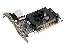 Gigabyte GV-N710D3-2GL - Tarjeta gráfica - GF GT 710 - 2 GB DDR3 - PCIe 2.0 x8 perfil bajo - DVI, D-Sub, HDMI