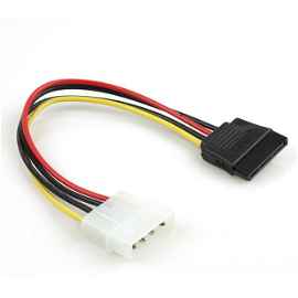 Xtech - Serial cable - 15 cm - 15 pin Serial ATA power - 15 pin Serial ATA power - PC card adapter