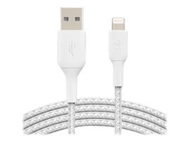 Belkin BoostCharge - Cable Lightning - Lightning macho a USB macho - 1 m - blanco