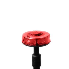 Luz telescópica trasera roja con mástil de 3 secciones, 15 LEDs en tecnología SOLARIS Luz telescópica trasera roja con mástil de 3 secciones, 15 LEDs en tecnología SOLARIS