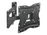 Klip Xtreme KPM-875 - Kit de montaje (placa de contacto, soporte para montaje en pared, brazo oscilante doble) - para pantalla plana - acero con recubrimiento en polvo - negro - tamaño de pantalla: 13