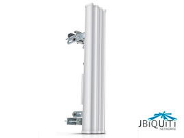 Antena sectorial para radio estaciones base airMAX de 90 grados de cobertura horizontal, 5 GHz (5.15-5.85 GHz) de 20 dBi
