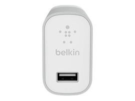 Belkin Cargador doméstico - Adaptador de corriente - 2.4 A (USB) - plata