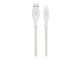 Belkin DuraTek Plus - Cable Lightning - USB macho a Lightning macho - 3.05 m - blanco