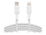 Belkin BoostCharge - Cable Lightning - 24 pin USB-C macho a Lightning macho - 1 m - blanco - suministro de potencia USB (18W)