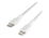 Belkin BoostCharge - Cable Lightning - 24 pin USB-C macho a Lightning macho - 1 m - blanco - suministro de potencia USB (18W)
