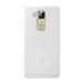 Huawei Smart Cover - Funda con tapa para teléfono móvil - piel artificial - blanco - para Huawei G8