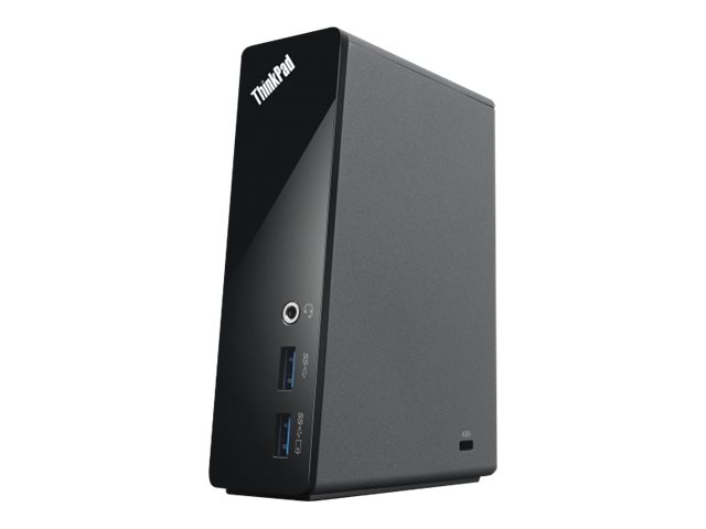 Lenovo ThinkPad USB 3.0 Basic Dock - Estación de conexión - USB - DVI - GigE - 40 vatios - Canadá, Estados Unidos - para ThinkPad L13 Gen 2; L13 Yoga Gen 2; P15v Gen 2; T14s Gen 2; T15p Gen 2; X13 Gen 2 Lenovo ThinkPad USB 3.0 Basic Dock - Estación de conexión - USB - DVI - GigE - 40 vatios - Canadá, Estados Unidos - para ThinkPad L13 Gen 2; L13 Yoga Gen 2; P15v Gen 2; T14s Gen 2; T15p Gen 2; X13 Gen 2