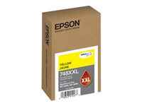 Epson 748XXL - XL - amarillo - original - cartucho de tinta - para WorkForce Pro WF-6090, WF-6590, WF-8090, WF-8090 D3TWC, WF-8590, WF-8590 D3TWFC