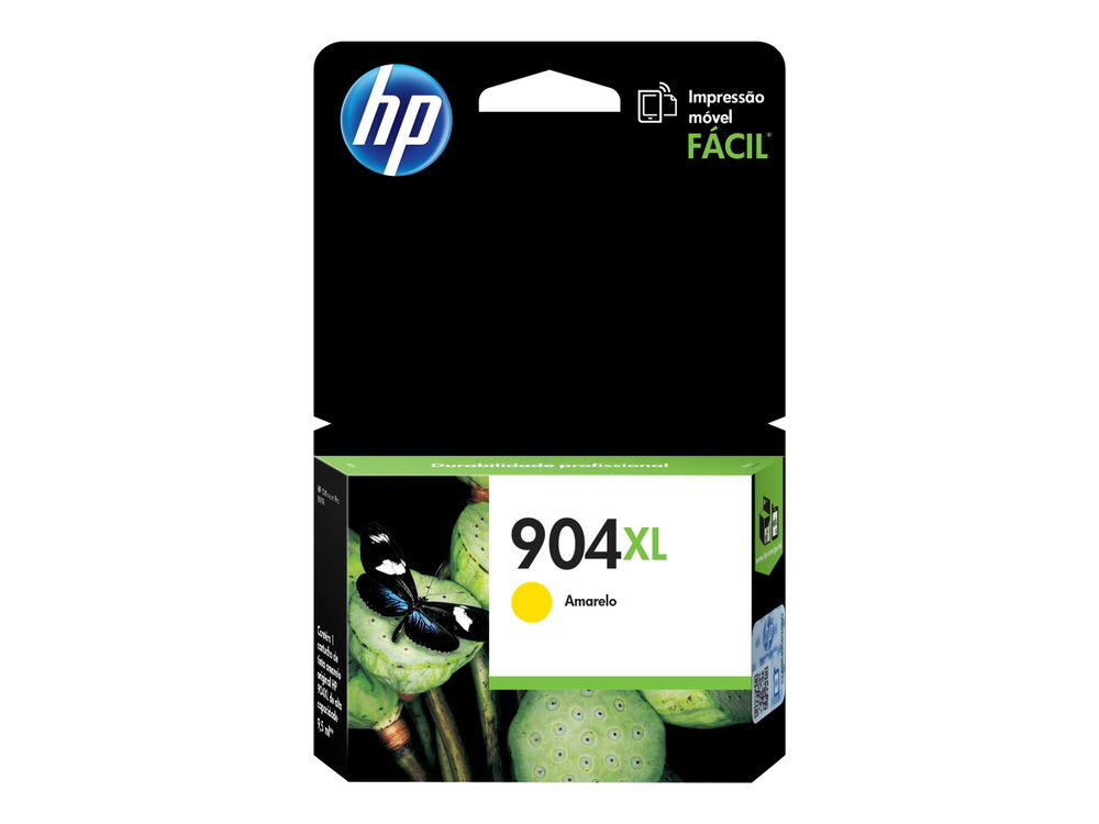 HP 904XL - 4 ml - Alto rendimiento - amarillo - original - cartucho de tinta - para Officejet 69XX; Officejet Pro 69XX HP 904XL - 4 ml - Alto rendimiento - amarillo - original - cartucho de tinta - para Officejet 69XX; Officejet Pro 69XX