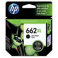 HP 662XL - Alto rendimiento - negro - original - Ink Advantage - cartucho de tinta - para Deskjet 1516, Ink Advantage 15XX, Ink Advantage 26XX, Ink Advantage 46XX